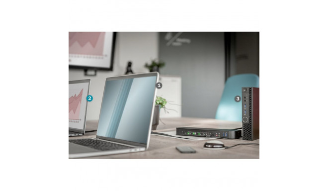 Digitus KVM lüliti, 4-porti, 4K60Hz, 4 x DP sisend, 1 x DP/HDMI väljund