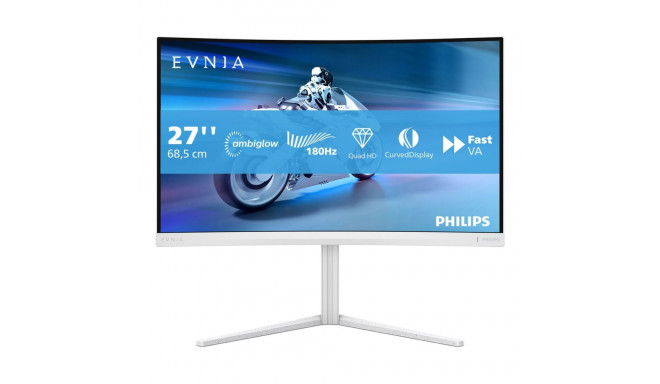 Philips 68,5 cm (27,0") 27M2C5501 16:09 2xHDMI+DP Kumer valge