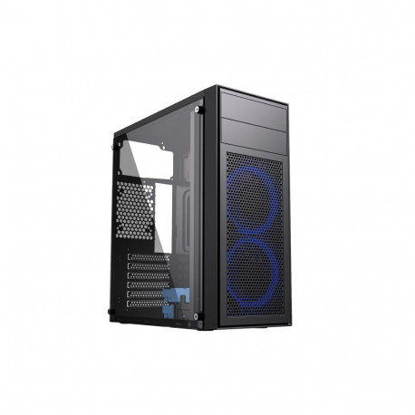 Computer Case Midi Towe Fornax M100B ATX black