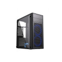 Computer Case Midi Towe Fornax M100B ATX black