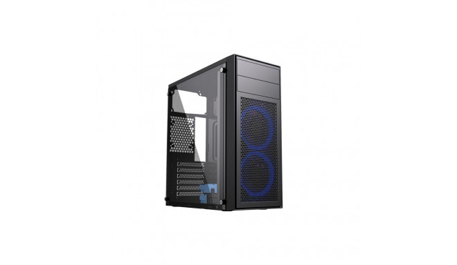 Computer Case Midi Towe Fornax M100B ATX black