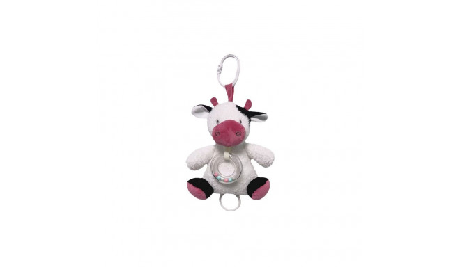 Lehma muusikatoos valge-bordoo 18 cm