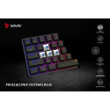 Mechanical keyboard BLACKOUT X2 OUTEMU Blue, Hot Swap