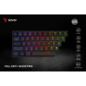 Mechanical keyboard BLACKOUT X2 OUTEMU Blue, Hot Swap