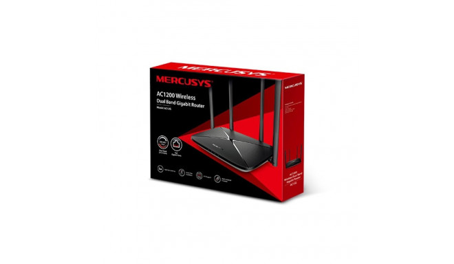 Router Mercusys AC12G AC1200 1xWAN 3xLAN-1Gb