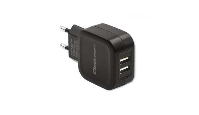 Qoltec USB-laadija 17W 5V 3.4A 2xUSB