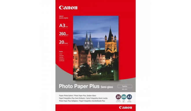 Canon fotopaber SG201 A3 20SH 1686B026