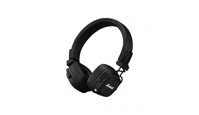 Wireless Headphones - Marshall Major V Bluetooth 5.3 10m Range Fast Charging Black