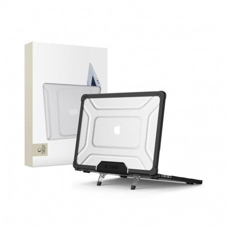 TECH-PROTECT SMARTSHELL PRO MACBOOK AIR 13 M2 / M3 / M4 / 2023-2025 BLACK/CLEAR