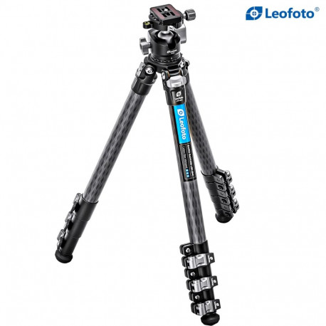 Leofoto LSR-284C+LH-30 CNC tripod with leveling base and panning clamp tubes 28/25/22/19 mm