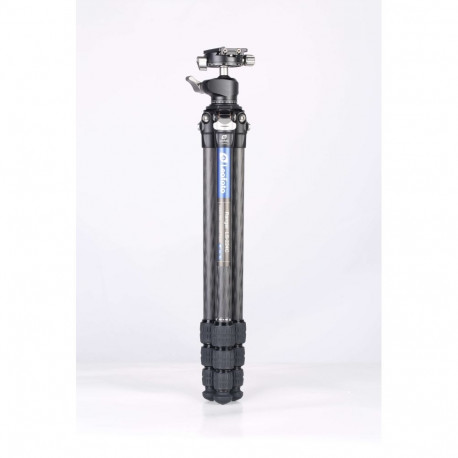Leofoto LS-224C+LH-25 CNC tripod with ballhead and separate center column tubes 22/19/16/13MM