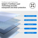 Spigen glass screen protector Elite Shield Ez Fit Apple Watch 10 46mm 2pcs