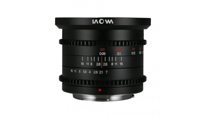 Laowa kinobjektiiv 6mm T2.1 Zero-D MFT