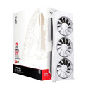 XFX Quicksilver AMD Radeon RX 9070XT White Magnetic Air Edition with 16GB GDDR6 HDMI 3xDP, AMD RDNA 