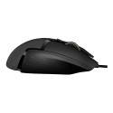 LOGITECH G502 Corded Gaming Mouse - HERO - BLACK - USB - EER2