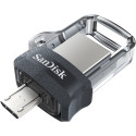 "STICK 128GB USB3.0/microUSB SanDisk Ultra Dual 150MB/s Grey"
