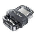 "STICK 128GB USB3.0/microUSB SanDisk Ultra Dual 150MB/s Grey"