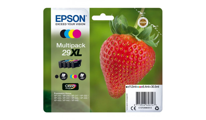"Epson Tinte 29 4er-Pack black + color XL T2996"