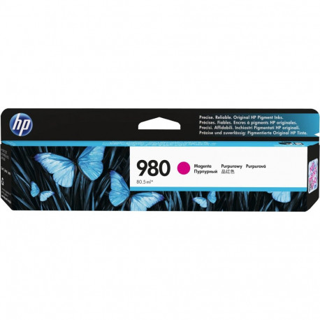 "HP 980A Original Tinte magenta Standardkapazitt 80.5ml 6.600 Seiten 1er-Pack Office jet Enterprise"