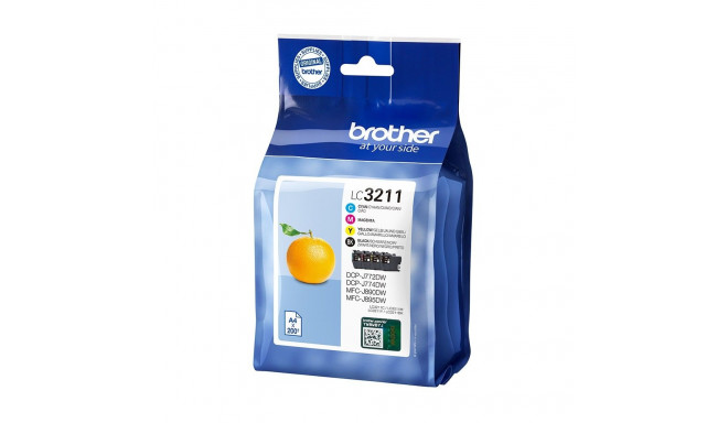 "Brother Tinte LC-3211 Value Pack (BK/C/M/Y)"