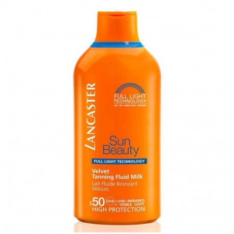 LANCASTER SUN BEAUTY VELVET TANNING FLUID MILK SPF50 400ML
