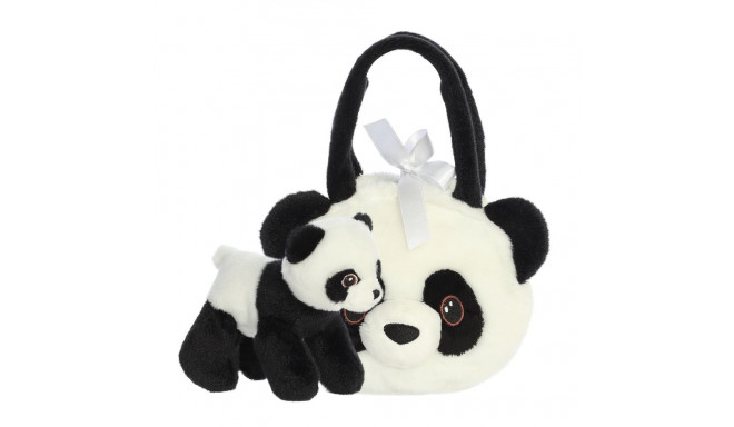 AURORA Fancy Pals plīša rotaļlieta Panda somiņā, 20 cm
