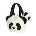 AURORA Fancy Pals plush toy panda in a bag, 20 cm