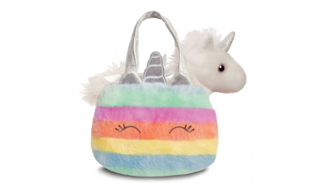 AURORA Fancy Pals plush toy unicorn in a bag, 20 cm