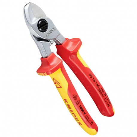 KNIPEX cable shears insulation with multicomponent cases