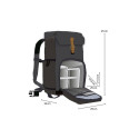 Mantona Photo Backpack Luis junior black Retro