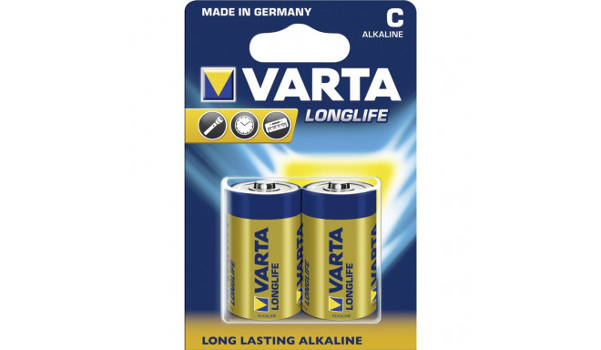 10x2 Varta Longlife Extra Baby C LR 14               PU inner box