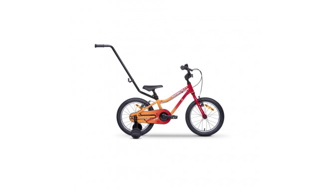 Laste jalgratas TABOU Rocket FR, 16" punane-kollane
