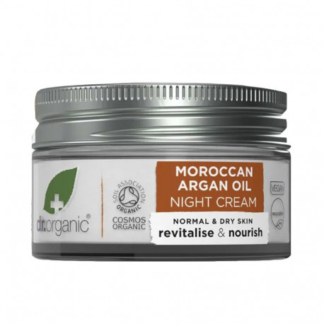 Dr. Organic öökreem argaania 50ml