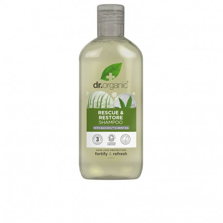 DR. ORGANIC RESCUE & RESTORE champú para cabello fino 265 ml