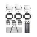 Godox Litemons LP1200Bi Bi color LED Light Panel 3 light kit
