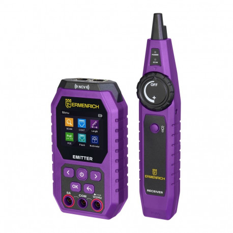 Ermenrich Ping SM75 Cable Tester With Multimeter