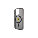 Ferrari FEHMP14XURKK iPhone 14 Pro Max 6.7" czarny|black hardcase Translucent Magsafe