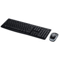 Logitech klaviatuur MK270 Wireless, must + hiir