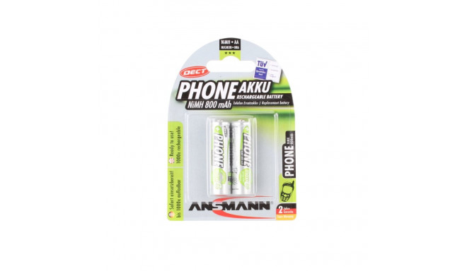 Ansmann DECT HR6 Mignon NiMh 2xAA 800mA