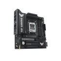 Asus TUF GAMING B850M-PLUS WIFI emaplaat AMD protsessoriperele, AM5 protsessoripesa, DDR5, toetatud 