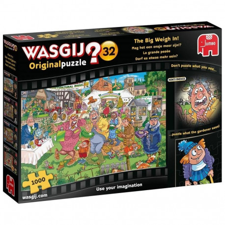 Jumbo Puzzle 1000 Wasgij Sprawa dużej wagi G3