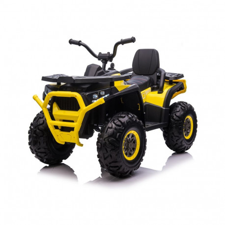 Laste akuga ATV XMX607 LED-tuled MP3, kollane