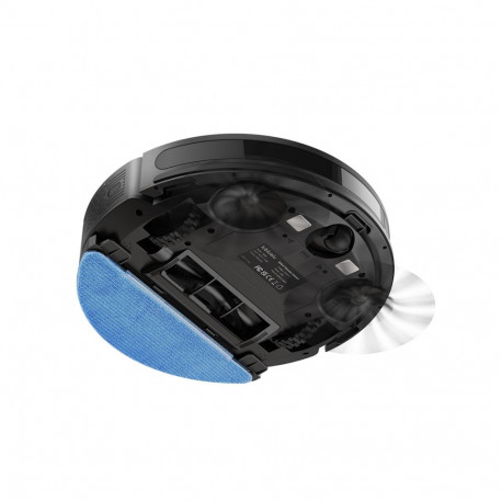 Lubluelu SL60D Robot Tolmuimeja 4000Pa LiDAR Rakenduse Kontroll Vaikne Must