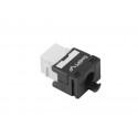 Keystone moduleRJ45 - LSA UTP kat.5e 180 degrees to the assembly box