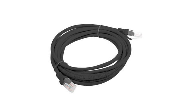 Patchcord cat.5e 3.0M UTP black