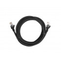 Patchcord cat.5e 3.0M UTP black