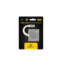 Adapter - Gembird A-CM-HDMIF-02-SG USB Graphics Adapter 3840x2160 Grey
