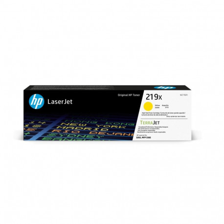 Tooner HP 219X W2192X Yellow/kollane suuremahuline 2500lk - Color LaserJet MFP 3302sdw/3302fdn/3302f