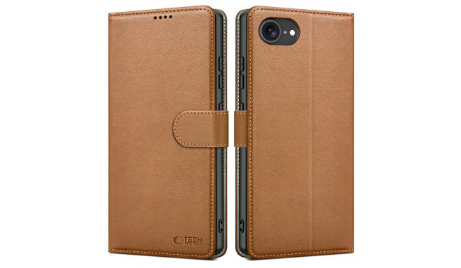 TECH-PROTECT WALLET IPHONE 16E / 17E BROWN