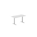 Adjustable Height Table Up Up Bjorn Gray, Table top M White